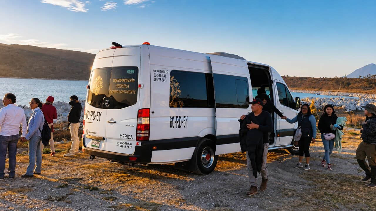 alquiler de camionetas para 20 personas TEOTIHUACAN